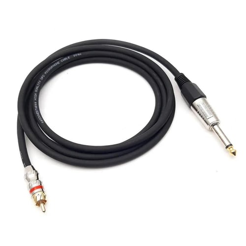 كابل 6.3 ملم إلى RCA جودة ممتازة بطول 1.5 متر Cabl...