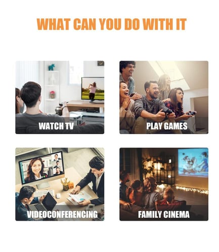 محول كابل للصوت وفيديو HDMI إلى RCA 3 ذكر بطول 1.5...