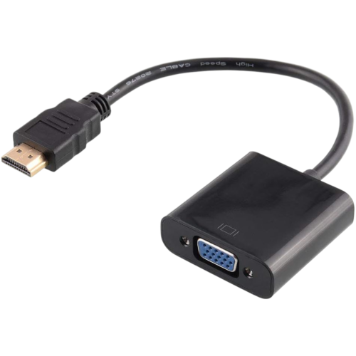 محول HDMI الى VGA مع منفذ صوت 3.5 ملم جهاز العرض و...