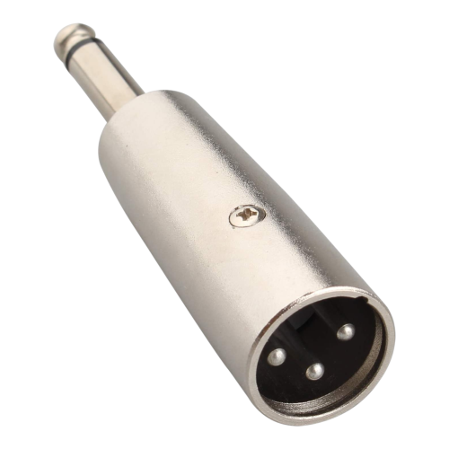 محول صوت XLR ذكر الى اديو 6.35 ملم Adapter Mono TS...