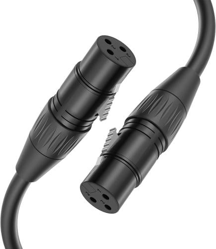 كابل موصل صوت اكسلار ممتاز مقاس XLR 2 انثى بطول 1....