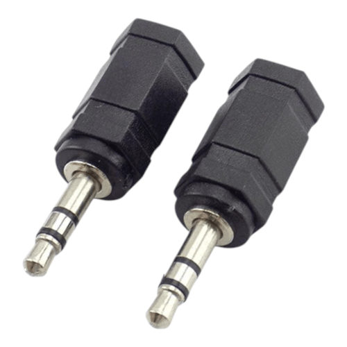موصل محول ستيريو 2.5 مم أنثى إلى قابس جاك 3.5 مم ذ...