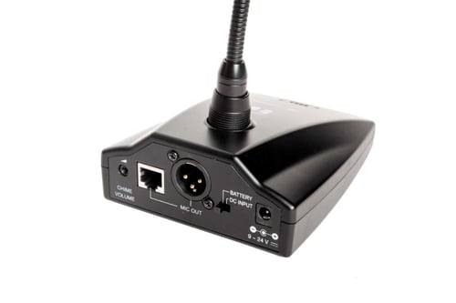 TOA Paging Microphone EC-380-EB مايك مكتبى بنغمة ن...