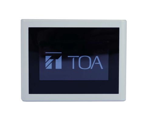 TOA REMOTE AUDIO CONTROL M-800RCT-EB وحدة تحكم بال...