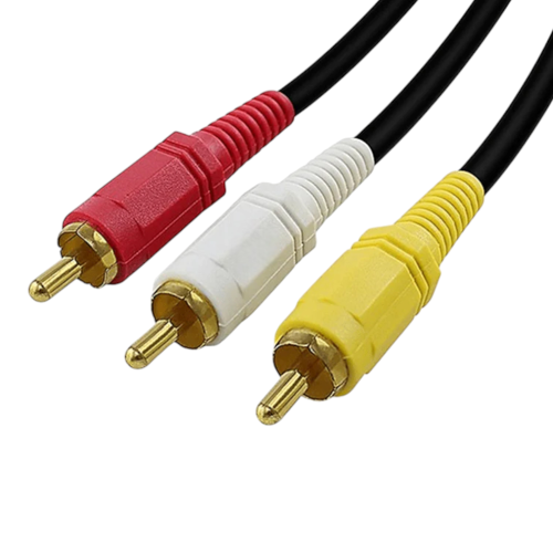 كابل اديو فيديو بطول 1.5 متر Cable RCA Audio Video...