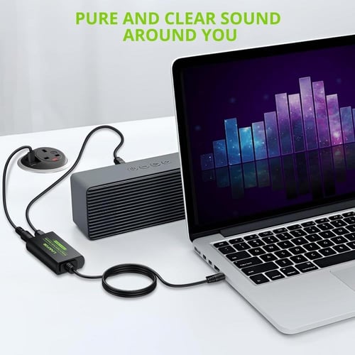 LiNKFOR Optical Out to 3.5mm Analog to Digital Aud...