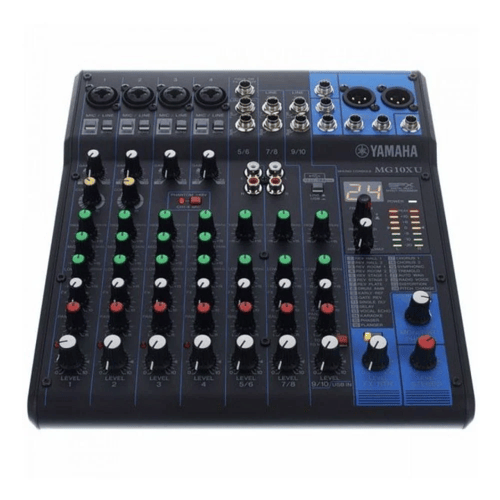خلاط ياماها مع تأثيرات مدمجة مكسر صوت احترافي 10 خ...