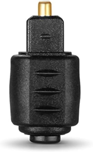 محول اوبتيكال ذكر 3.5 ملم ميني اوبتيكال انثي Optic...