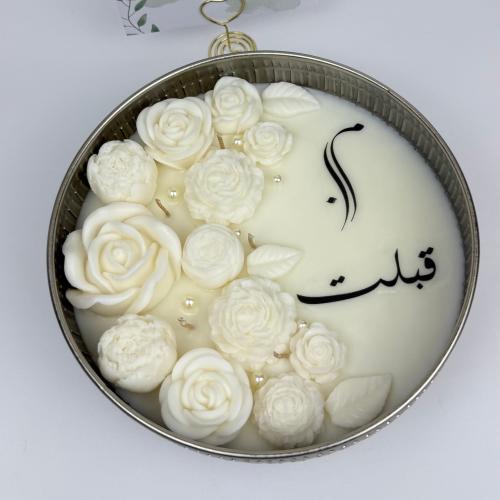 شمعة عقد القران (٢٠ سم)