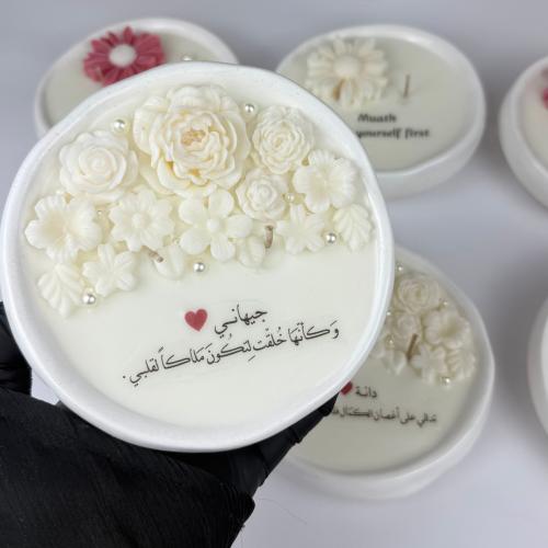 Phrase candles (14 cm)