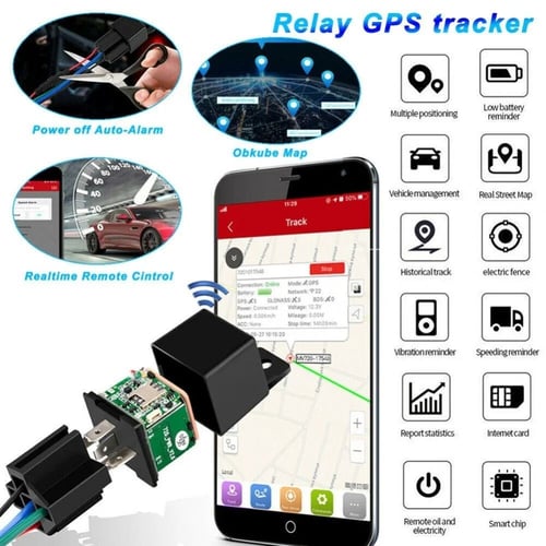 جهاز تتبع السيارات مع ايقاف المركبه