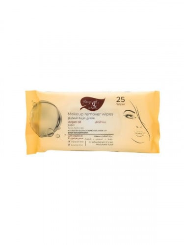 العرايس مناديل مزيلة للمكياج بخلاصة زيت الارغان -...