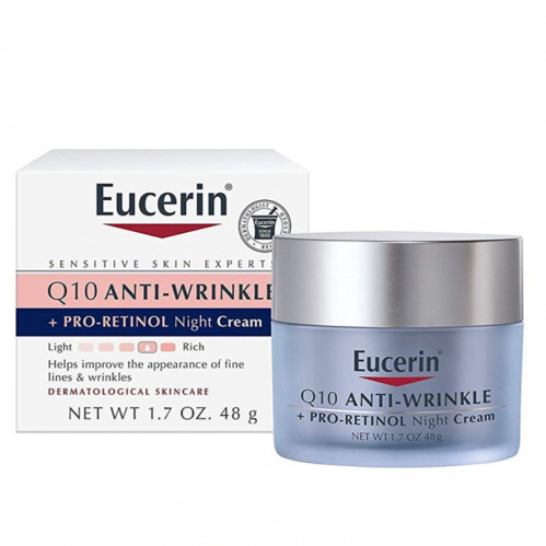 كريم ليلي بتركيبة الريتينول و Q10 المضاد للتجاعيد...