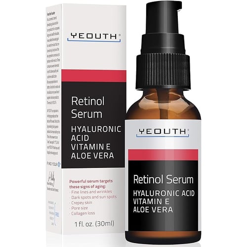 يوث سيروم بحمض الهيالورونيك وفيتامين هـ والصبار لت...