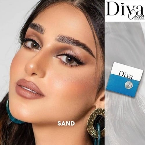 عدسات ديفا اللاصقة   ساند