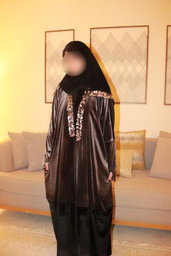 Galaxy & Black Velvet with shiny kulfa