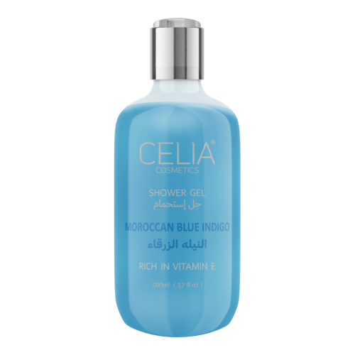 سيليا - جل استحمام بالنيلة الزرقاء المغربية 500 مل