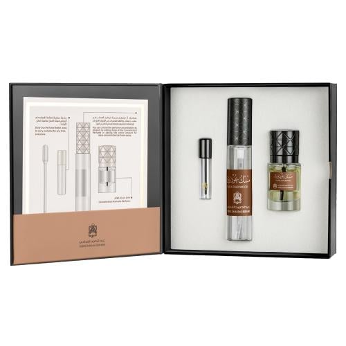 مسك عود وود 1 تولة + بخاخ 30 مل