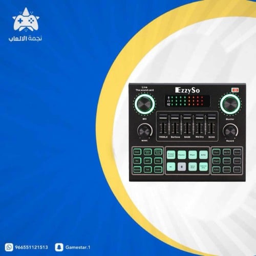 بطاقة الصوت الخارجية ميكروفون بطاقة الصوت البث الم...