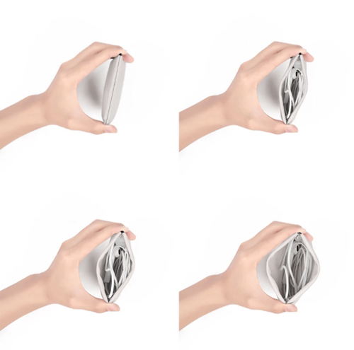 محفظة للعملات المعدنية - أسود