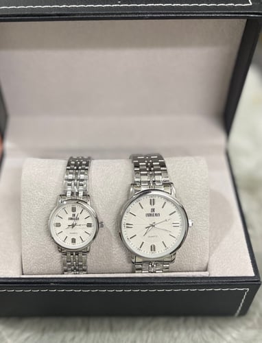 طقم ساعتين رجالي نسائي