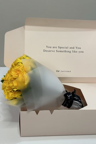 بيبي جوري اصفر تغليف شفاف