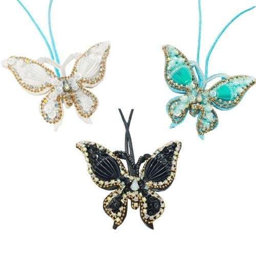 تعليقة فراشة خرز