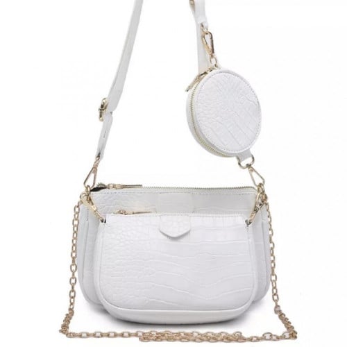 تريو 3 شنط | أبيض