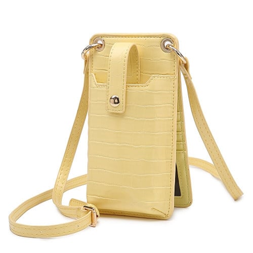 حامل جوال و كروت | أصفر