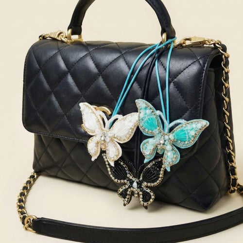 تعليقة فراشة خرز