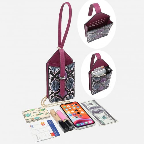 حامل جوال و كروت | احمر