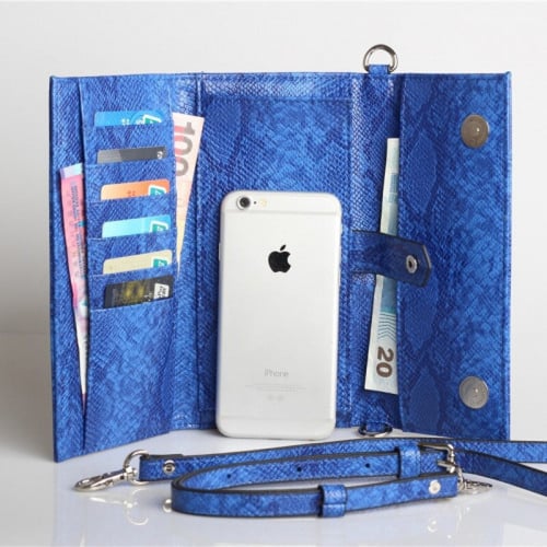 محفظة تريو | أزرق فاتح