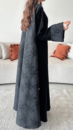 عباية كريب كوري و جاكار هندي بقصة نصف كلوش