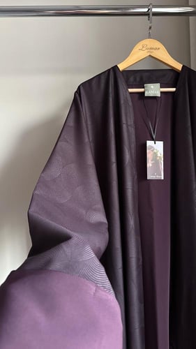 عباية جاكار هندي بقصة نصف كلوش