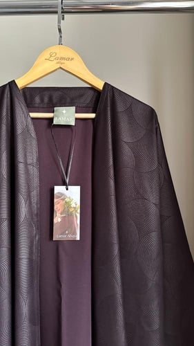 عباية جاكار هندي بقصة نصف كلوش