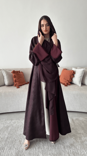 عباية جاكار هندي بقصة نصف كلوش