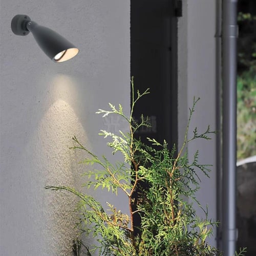 كشاف زرع جداري – جرم رمادي أنيق