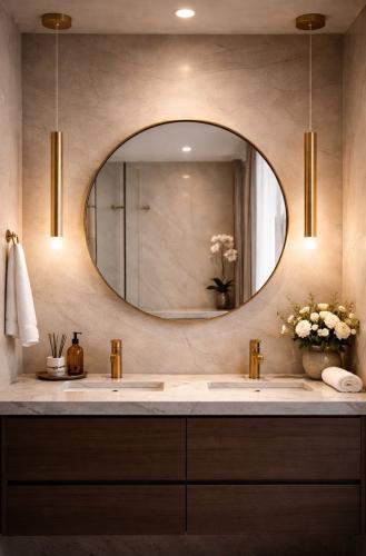 انارة معلقة ليد ذهبي رقم 724