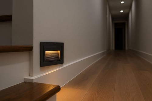 كشاف درج مستطيل اسود