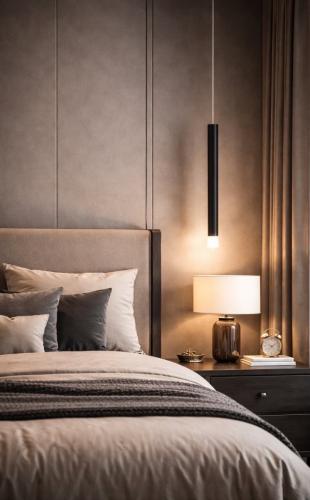 انارة معلقة ليد اسود رقم 724