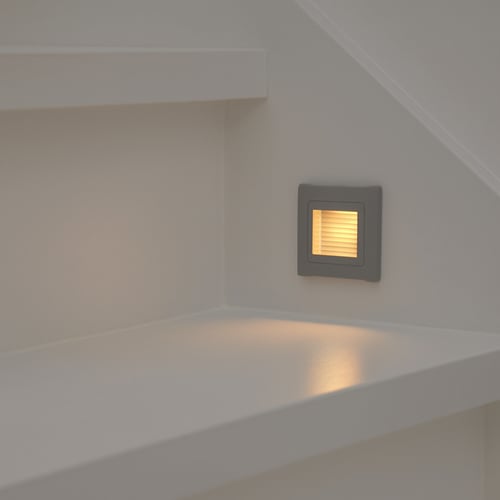 كشاف درج مربع رمادي