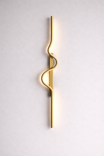 اضاءة جدارية ليد ذهبي رقم 534