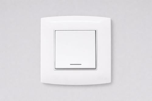 ألف - مفتاح سخان 20أمبير عريض أبيض