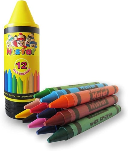 اللوان شمعية ( 12 لون ) - CRAYONS COLOR