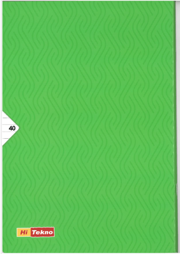 دفتر عربي مسطر 40 ورقة A4