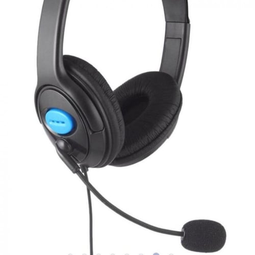 سماعة راس مع مايكروفون.