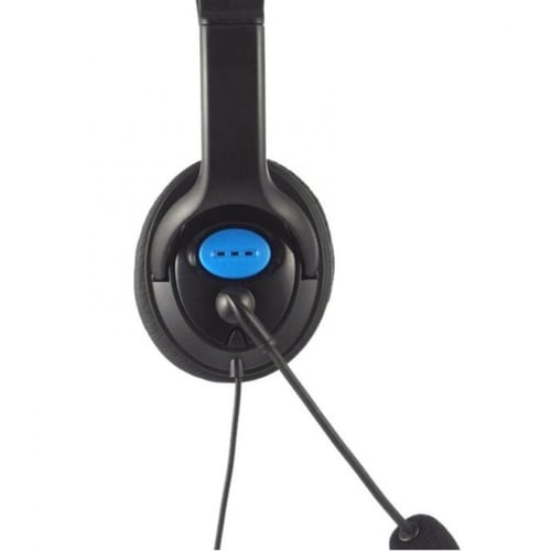 سماعة راس مع مايكروفون.