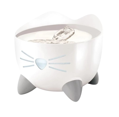 كات-إت نافورة شرب للقطط - أبيض