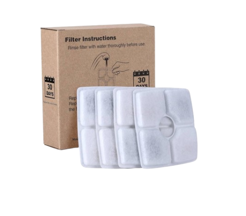 فلتر نافورة شرب للقطط 4 فلاتر