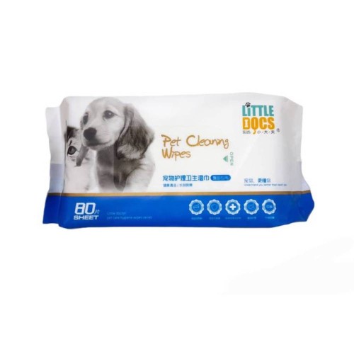 مناديل معطرة مبللة للحيوانات الأليفة - لتنظيف ذيل...